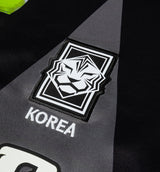 Korea Hollywood Keeper Long Sleeve Mens Jersey - Black/Black/White