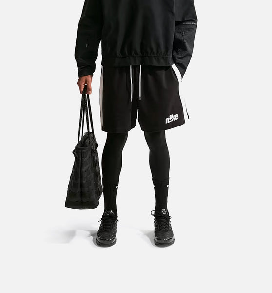 H*R様 Optstuff オプトスタフCREW SHORTS ブラックM Nike IF0709-010 Sportswear Club Knit Flow Mens Shorts - Black/Sail