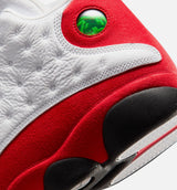 Air Jordan 13 Retro White And University Red Mens Lifestyle Shoe - White/Black/True Red