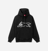 Park Pullover Mens Hoodie - Black