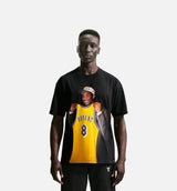 Kobe Dri Fit Max90 Mens Short Sleeve Shirt - Black/Yellow