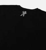 Curve Collage Mens Short Sleeve Shirt - Black