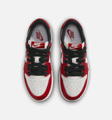Air Jordan 1 Retro Low OG Chicago Preschool Lifestyle Shoe - Varsity Red/Black/Summit White