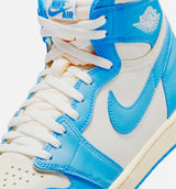 Air Jordan 1 Retro High OG UNC Reimagined Mens Lifestyle Shoe - Dark Powder Blue/Sail