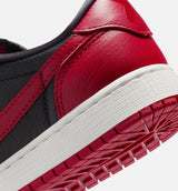 Air Jordan 1 Retro Low OG Banned Grade School Lifestyle Shoe - Black/Black/Varsity Red/Summit White Free Shipping