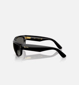 Asap Rocky x Mega Balorama Mens Sunglasses - Black/Gold