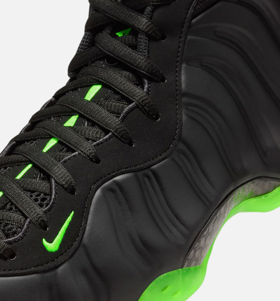 001 Foamposite One Black Green Black Volt All Black Mens