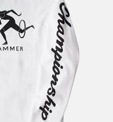 Divine Hammer Mens Long Sleeve Shirt - White