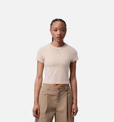 Flight Womens Short Sleeve Shirt - Pearl White