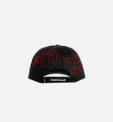 Graffiti Mens Hat - Black/Red