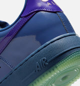 Air Force 1 Low Mystic Navy and Grape Ice Mens Lifestyle Shoe - Mystic Navy/Grape Ice/Light Violet Ore/Light Liquid Lime