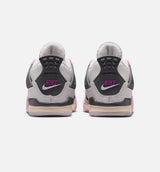 Air Jordan 4 Retro Comic Infant Toddler Lifestyle Shoe - Off White/Fire Pink/Anthracite Free Shipping