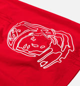 Helmet Mens Short - Red