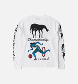 Divine Hammer Mens Long Sleeve Shirt - White