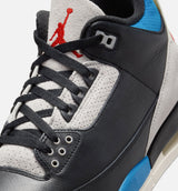 Air Jordan 3 Retro OG Rare Air Mens Lifestyle Shoe - Black/Chile Red/Neutral Grey