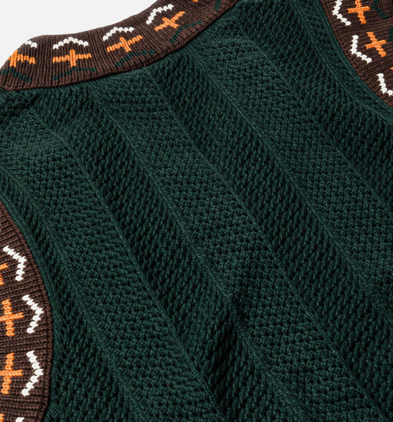 adidas JP1606 Clot x Adidas Knitted Womens Vest - Green Night