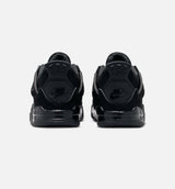 Air Jordan 4 Retro Black Cat Infant Toddler Lifestyle Shoe - Black/Black/Light/Graphite