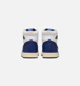 Air Jordan 1 Retro High OG Rare Air Deep Royal Blue Mens Lifestyle Shoe - White/Black/Neutral Grey/Deep Royal Blue