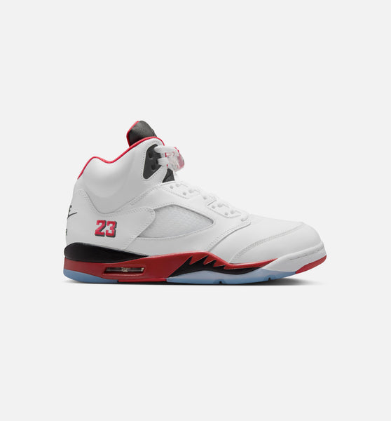Jordan HQ7978-101 Air Jordan 5 Retro Fire Red Mens Lifestyle