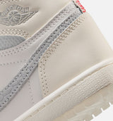Air Jordan 1 Retro Sail High OG Preschool Lifestyle Shoe - Sail/University Red/Pale Ivory