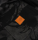 Kintaro Print Carpenter Mens Pant - Black