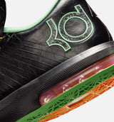 KD 6 Night Vision Mens Basketball Shoe - Black/Multi-Color/Light Lucid Green