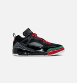 Spizike Low Mens Lifestyle Shoe - Black/Classic Green/White/Varsity Red