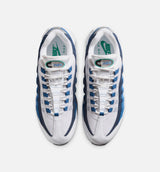 Air Max 95 Big Bubble Slate Mens Lifestyle Shoe - White/Emerald Green/Lake Blue