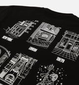Stores Mens Short Sleeve Shirt - Black