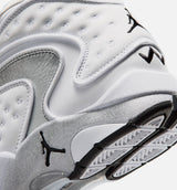 Air Jordan OG Womens Lifestyle Shoe - White/Black/Metallic Silver