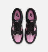 Dunk Low Retro Mens Lifestyle Shoe - Silver/Pink/Black
