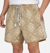 CLOT Heritage Print By Edison Chen Mens Short - Warm Sandstone
