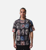 Flight Club All Over Print Mens Short Sleeve Shirt - Sail
