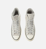 Chuck 70 Suede High Top Mens Lifestyle Shoe - Egret/Black