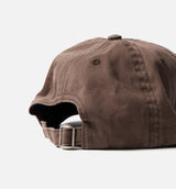Store Logo 6 Panel Mens Hat - Brown