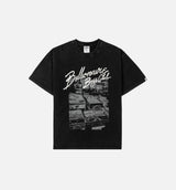 Crates Knit Mens Short Sleeve Shirt - Black