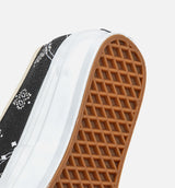 Authentic 44 LX Faded Paisley Mens Lifestyle Shoe - Black/White