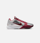 Kobe 5 Protro Lower Merion Mens Lifestyle Shoe - Metallic Silver/Team Red/White Limit One Per Customer