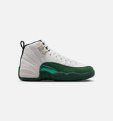 Air Jordan 12 Retro Idols Become Rivals Grade School Lifestyle Shoe - Summit White/Gorge Green/Fierce Pruple Free Shipping