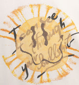 I Can See Through Your Bullshit Crew Mens Long Sleeve - White