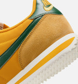 Cortez Textile Womens Lifestyle Shoe - Yellow Ochre/Safety Orange/Black/Gorge Green