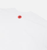 Cherries Mens Short Sleeve Shirt - White