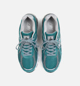 990v4 Made in USA Mens Lifestyle Shoe - Vintage Teal/Grey/White