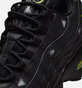 Air Max 95 Premium Neon Yellow and Black Mens Lifestyle Shoe - Neon Yellow/Black