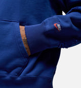 Rare Air Fleece Pullover Men Hoodie - Blue/White