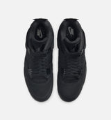 Air Jordan 4 Retro Black Cat Mens Lifestyle Shoe - Black/Black/Light/Graphite Limit One Per Customer