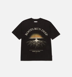 HONOR HTG240191-BLK
 Roots Run Deep Mens Short Sleeve Shirt - Black Image 0