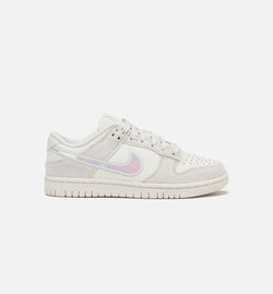 NIKE HF5074-133
 Dunk Low Iridescent Womens Lifestyle Shoe - Sail/Multicolor/Siren Red/Hyper Pink Image 0