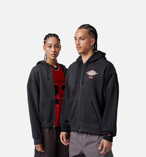 トップス NIKE JORDAN x LEVI'S Fleece Zip Hoodie M Jordan IM6734-010 Air Jordan x Levi's Full Zip Fleece Mens Jacket