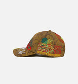 Studio Collage Adjustable Mens Hat - Tree Camo Gold